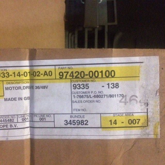 Drive Motor 36/48V, for Caterpillar - מנוע וחלקים עבור ציוד לטיפול בחומרים: תמונה 3 Drive Motor 36/48V, for Caterpillar - מנוע וחלקים עבור ציוד לטיפול בחומרים: תמונה 3