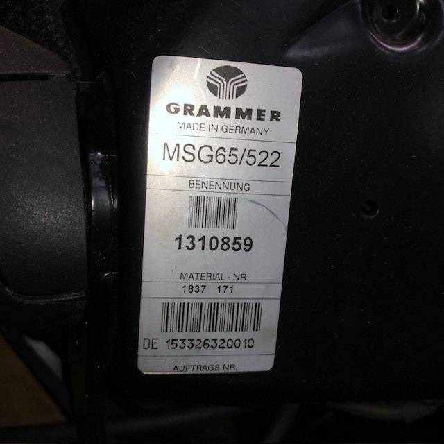 Grammer Seat MSG65/522 - מושב עבור ציוד לטיפול בחומרים: תמונה 5 Grammer Seat MSG65/522 - מושב עבור ציוד לטיפול בחומרים: תמונה 5
