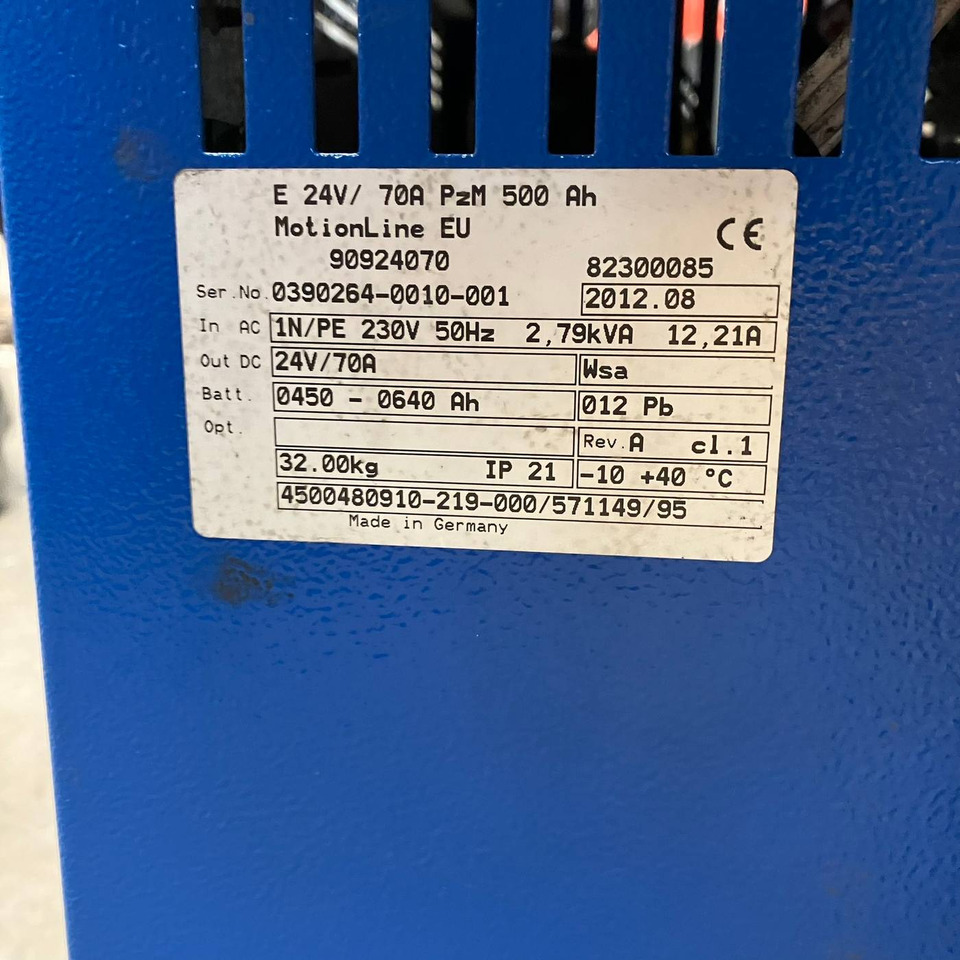 Hawker 24V/70A - חלקי חילוף עבור ציוד לטיפול בחומרים: תמונה 5 Hawker 24V/70A - חלקי חילוף עבור ציוד לטיפול בחומרים: תמונה 5