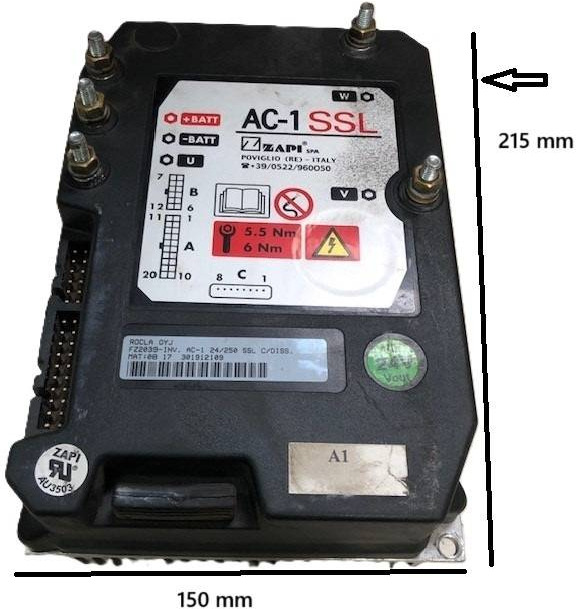 Inverter AC1 SSL for Caterpillar / Rocla - ECU עבור ציוד לטיפול בחומרים: תמונה 1 Inverter AC1 SSL for Caterpillar / Rocla - ECU עבור ציוד לטיפול בחומרים: תמונה 1
