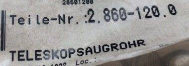 Kärcher Telescopic Suction Tube - חלקי חילוף עבור מכונת ניקוי: תמונה 3 Kärcher Telescopic Suction Tube - חלקי חילוף עבור מכונת ניקוי: תמונה 3