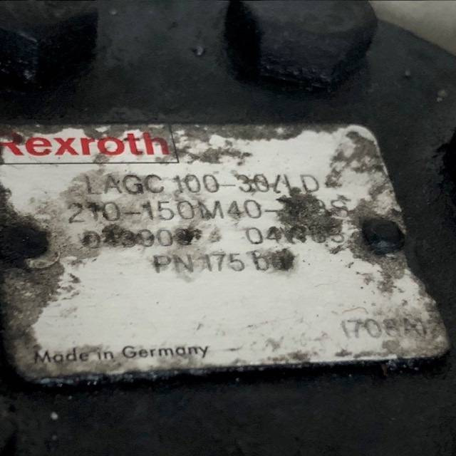 LAGC 100-30/LD Rexroth Orbitrol - היגוי עבור ציוד לטיפול בחומרים: תמונה 5 LAGC 100-30/LD Rexroth Orbitrol - היגוי עבור ציוד לטיפול בחומרים: תמונה 5