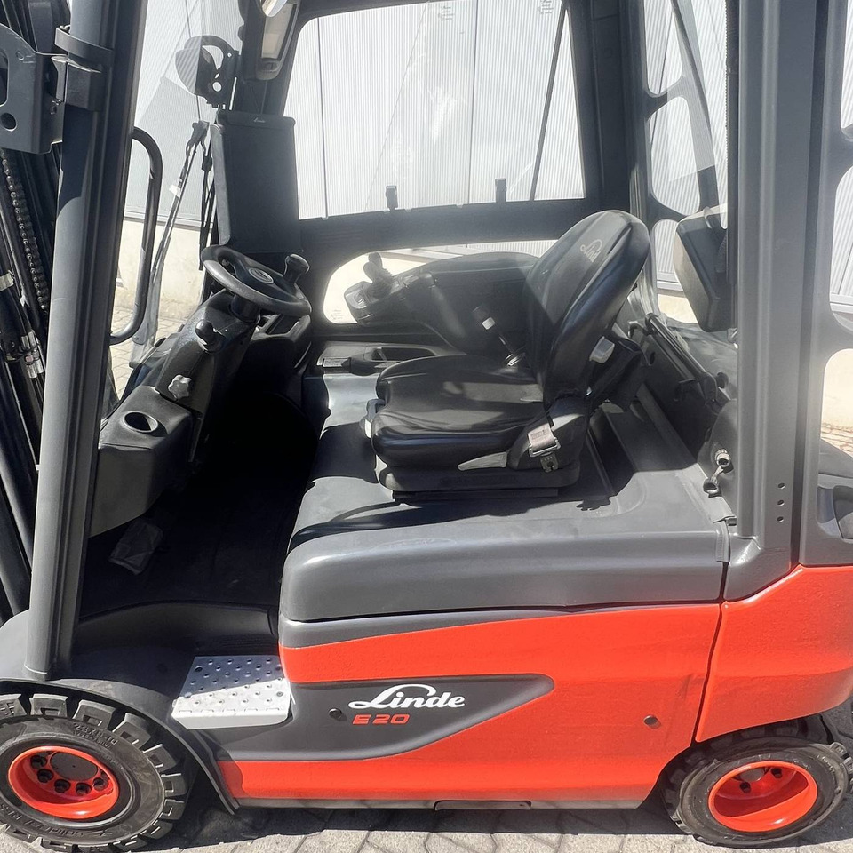 Linde E20 (387) - מלגזה חשמלית: תמונה 3 Linde E20 (387) - מלגזה חשמלית: תמונה 3