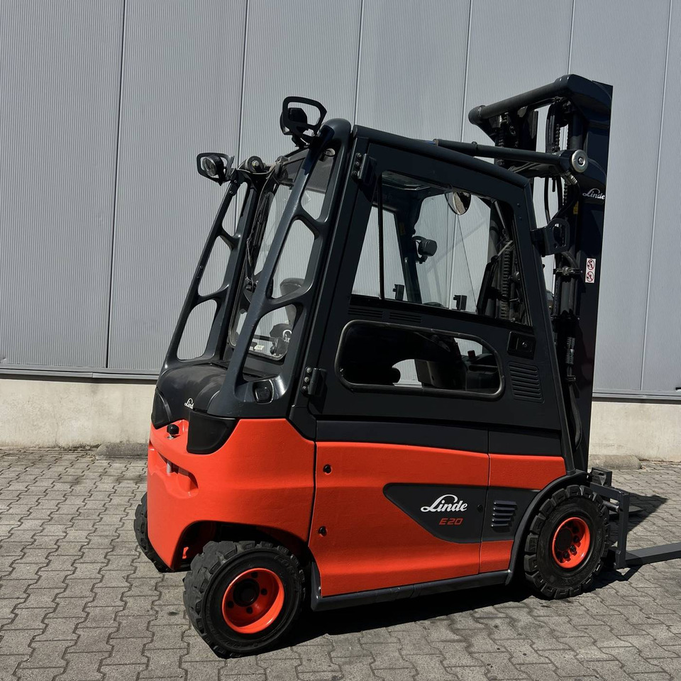 Linde E20 (387) - מלגזה חשמלית: תמונה 2 Linde E20 (387) - מלגזה חשמלית: תמונה 2
