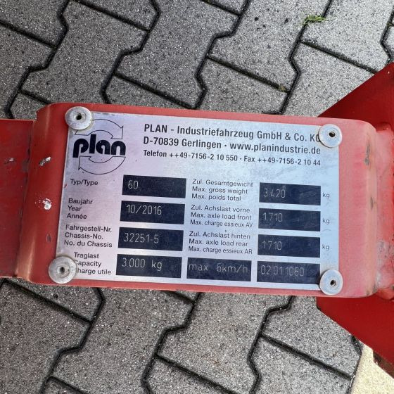 Plan Type 60-3.000 - קרון נגרר צד נופל/ שטוח: תמונה 2 Plan Type 60-3.000 - קרון נגרר צד נופל/ שטוח: תמונה 2