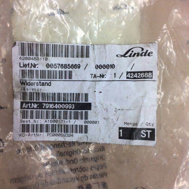 Resistor for Linde - מתג עמוד היגוי עבור ציוד לטיפול בחומרים: תמונה 4 Resistor for Linde - מתג עמוד היגוי עבור ציוד לטיפול בחומרים: תמונה 4