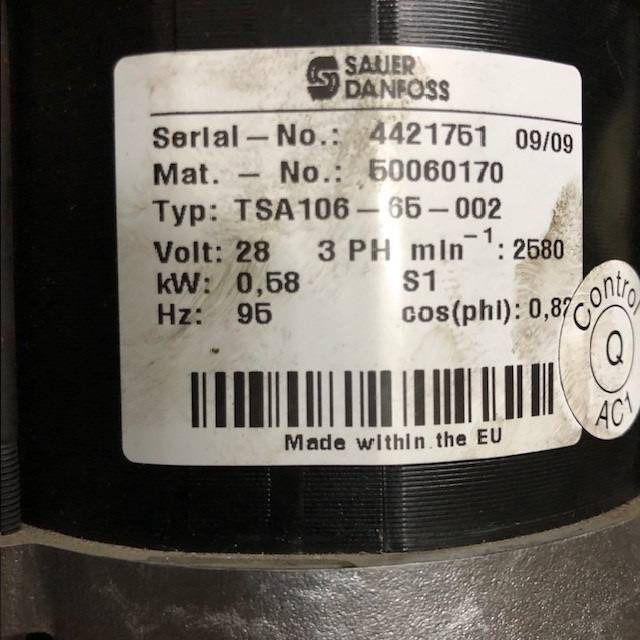 Steering motor - היגוי עבור ציוד לטיפול בחומרים: תמונה 4 Steering motor - היגוי עבור ציוד לטיפול בחומרים: תמונה 4