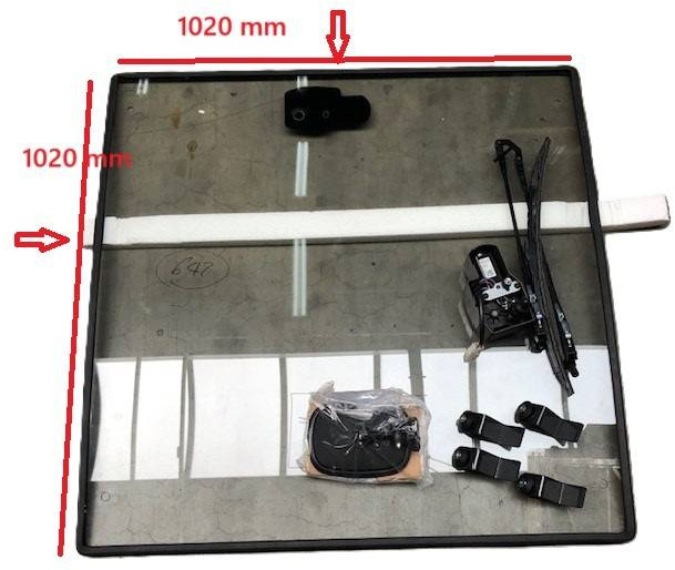 Window Front for Caterpillar - חלון וחלקים עבור ציוד לטיפול בחומרים: תמונה 2 Window Front for Caterpillar - חלון וחלקים עבור ציוד לטיפול בחומרים: תמונה 2
