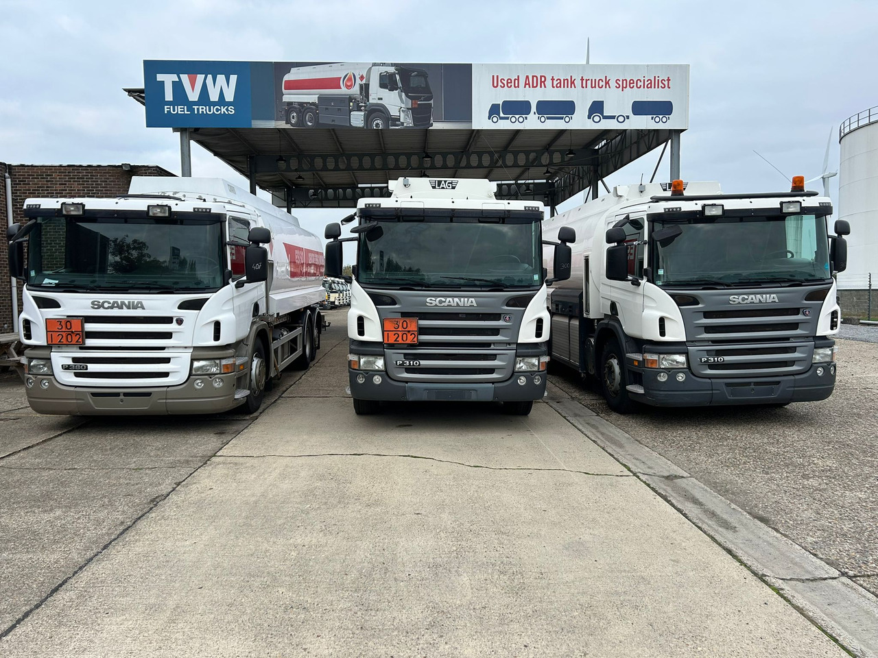 SCANIA PRT, P310, P380 (lot of 3) - משאית מכל: תמונה 2 SCANIA PRT, P310, P380 (lot of 3) - משאית מכל: תמונה 2