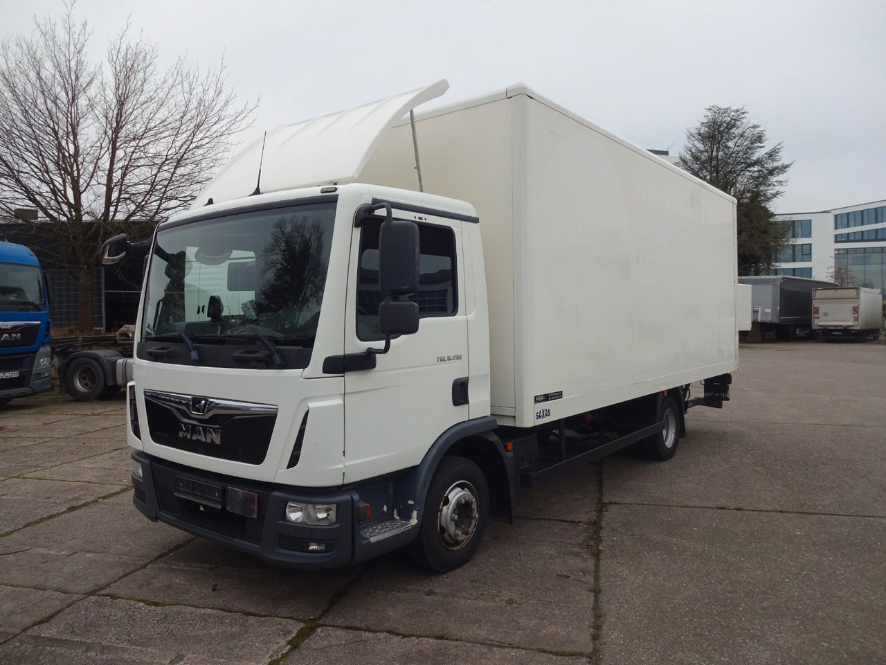 MAN TGL 8.180, Koffer, LBW, Klima, Luft. Tempomat - כלי רכב מסחרי עם תיבה: תמונה 1 MAN TGL 8.180, Koffer, LBW, Klima, Luft. Tempomat - כלי רכב מסחרי עם תיבה: תמונה 1