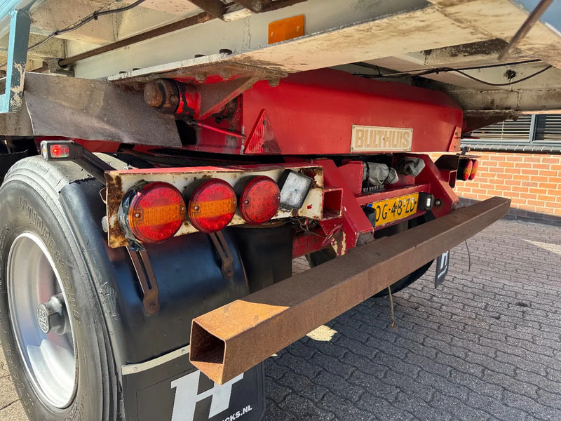 סמיטריילר עם מזהיר Bulthuis TATA 23 57m3 Stuuras Liftas 10T assen Klep/Deuren + bietenrek: תמונה 15