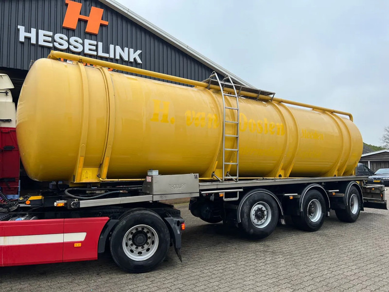 Burg 36m3 Mestoplegger Geijkte weging Bemonstering 2x stuuras - סמיטריילר מכל: תמונה 1 Burg 36m3 Mestoplegger Geijkte weging Bemonstering 2x stuuras - סמיטריילר מכל: תמונה 1