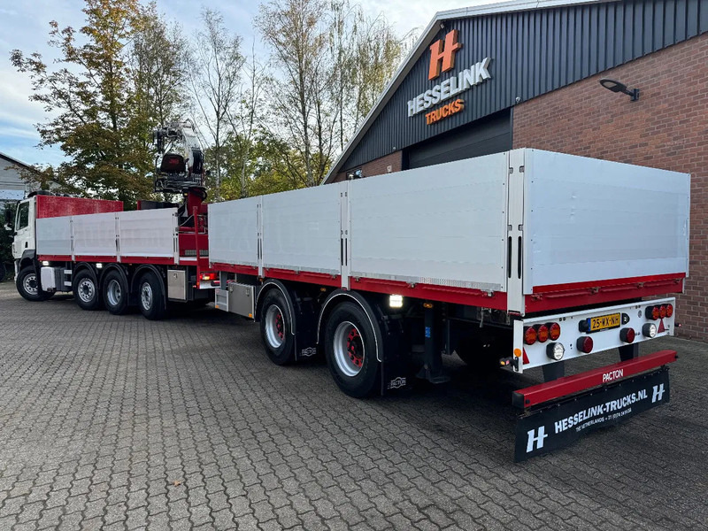DAF CF 480 8X2 KENNIS K16R3 Kraan/Crane Combi 248.940KM Top condition!! - משאית צד נופל/ שטוחה, משאית מנוף: תמונה 3 DAF CF 480 8X2 KENNIS K16R3 Kraan/Crane Combi 248.940KM Top condition!! - משאית צד נופל/ שטוחה, משאית מנוף: תמונה 3