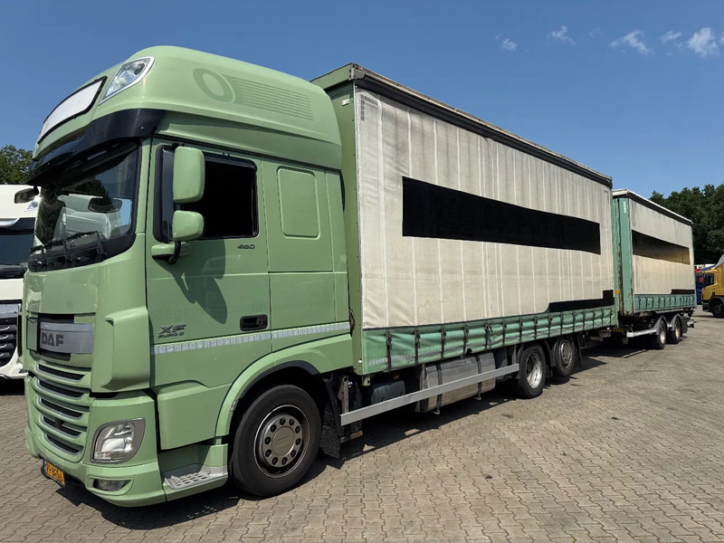 DAF XF 460 6X2 Jumbo Volume kombi Standairco Hefdak 8.1 + 7.8M 120m3 - משאית תיבה: תמונה 1 DAF XF 460 6X2 Jumbo Volume kombi Standairco Hefdak 8.1 + 7.8M 120m3 - משאית תיבה: תמונה 1