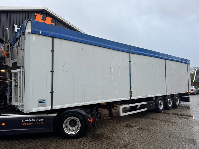 סמיטריילר עם רצפת הליכה Knapen Trailers K100 92m3 Cargo Floor 10MM Liftas Schijfremmen: תמונה 1
