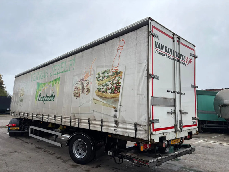 Tracon 11.5M 1AS City Stuuras Schuifzeil Laadklep 1500KG NL Trailer, nieuwe apk tot 29-10-2026 - סמיטריילר עם וילונות צד: תמונה 2 Tracon 11.5M 1AS City Stuuras Schuifzeil Laadklep 1500KG NL Trailer, nieuwe apk tot 29-10-2026 - סמיטריילר עם וילונות צד: תמונה 2