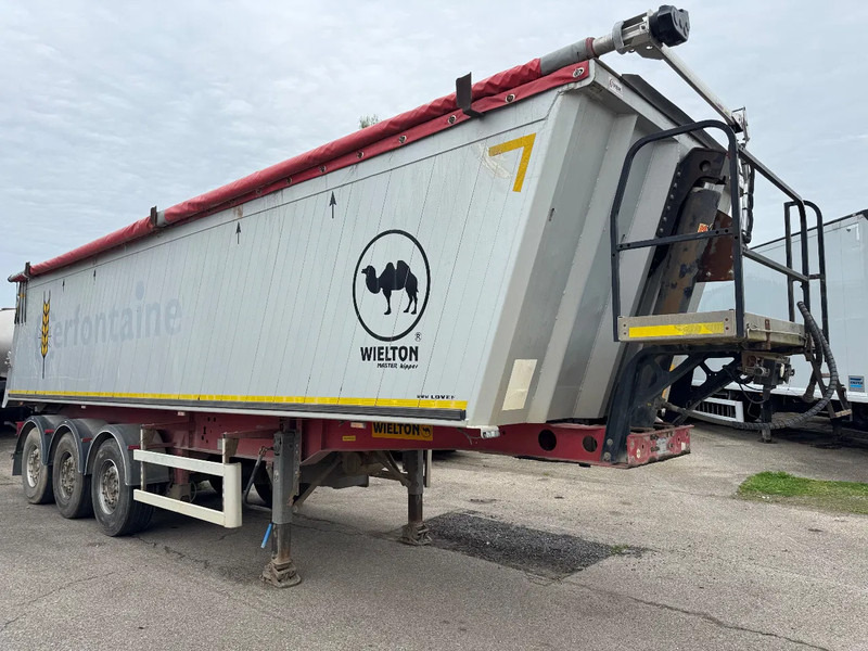 Wielton 45m3 Kipper Liftas Automatisch afdekzeil SAF Schijfremmen APK 12-2025 - סמיטריילר עם מזהיר: תמונה 3 Wielton 45m3 Kipper Liftas Automatisch afdekzeil SAF Schijfremmen APK 12-2025 - סמיטריילר עם מזהיר: תמונה 3