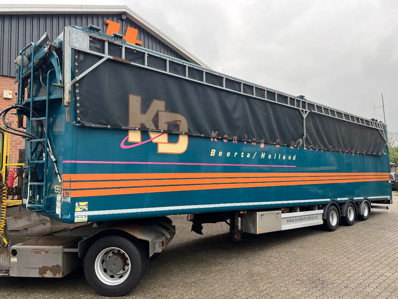 Kraker CF-Z 100m3 Cargo Floor 10MM Hydraulische klep+afdekkleppen - סמיטריילר עם רצפת הליכה: תמונה 1 Kraker CF-Z 100m3 Cargo Floor 10MM Hydraulische klep+afdekkleppen - סמיטריילר עם רצפת הליכה: תמונה 1