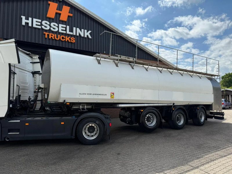 Lako T344-RMO RVS/Edelstahl Melk/Milch/Food/Lebensmittel 2X Stuuras - סמיטריילר מכל: תמונה 1 Lako T344-RMO RVS/Edelstahl Melk/Milch/Food/Lebensmittel 2X Stuuras - סמיטריילר מכל: תמונה 1
