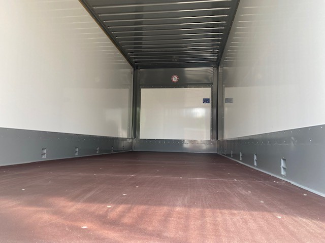 Krone BDF-System, 7.450 mm lang, Portaltüren, RAL 7037 Staubgrau - גוף החלפה - תיבה: תמונה 3 Krone BDF-System, 7.450 mm lang, Portaltüren, RAL 7037 Staubgrau - גוף החלפה - תיבה: תמונה 3