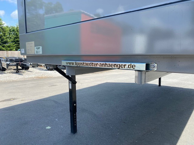 Krone BDF-System, 7.450 mm lang, Portaltüren, RAL 7037 Staubgrau - גוף החלפה - תיבה: תמונה 5 Krone BDF-System, 7.450 mm lang, Portaltüren, RAL 7037 Staubgrau - גוף החלפה - תיבה: תמונה 5