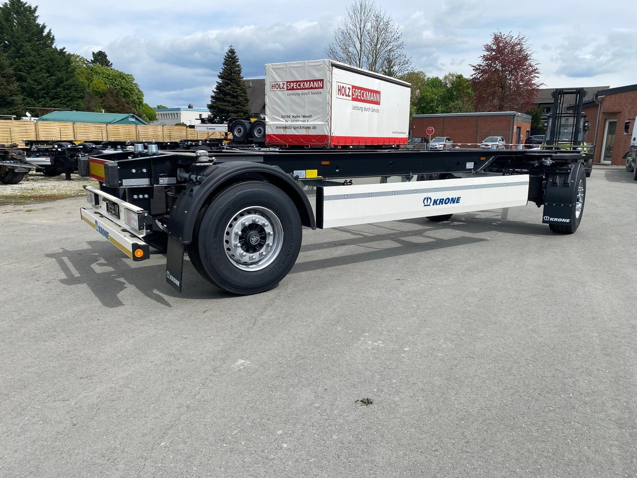 Krone BDF-System, Standard, ohne Zulassung. - קרון נגרר מוביל מכולות/ החלפת גוף: תמונה 2 Krone BDF-System, Standard, ohne Zulassung. - קרון נגרר מוביל מכולות/ החלפת גוף: תמונה 2