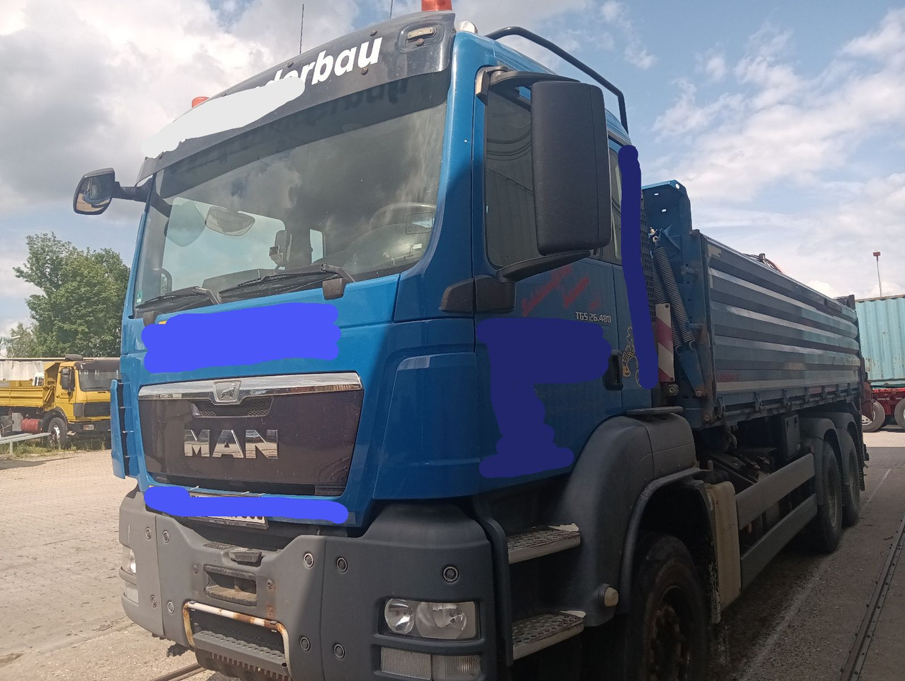 MAN TGS 26:480 6x4 BL ATLAS 240.2E-A4 3-S-Kipper - מזהיר, משאית מנוף: תמונה 4 MAN TGS 26:480 6x4 BL ATLAS 240.2E-A4 3-S-Kipper - מזהיר, משאית מנוף: תמונה 4