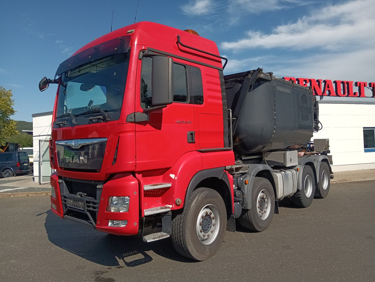 MAN TGS 35:480 8x4BL MEILLER ISO-Teerbirne RETARDER - מזהיר: תמונה 1 MAN TGS 35:480 8x4BL MEILLER ISO-Teerbirne RETARDER - מזהיר: תמונה 1