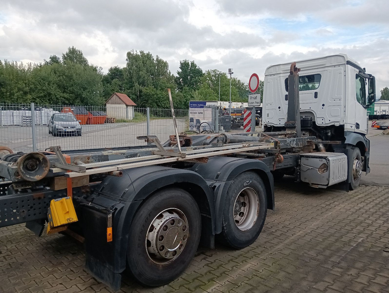 Mercedes-Benz 2545 6x2 Lenk/Lift MEILLER RK2070 Luft/Luft - משאית עם שלדת תא: תמונה 4 Mercedes-Benz 2545 6x2 Lenk/Lift MEILLER RK2070 Luft/Luft - משאית עם שלדת תא: תמונה 4