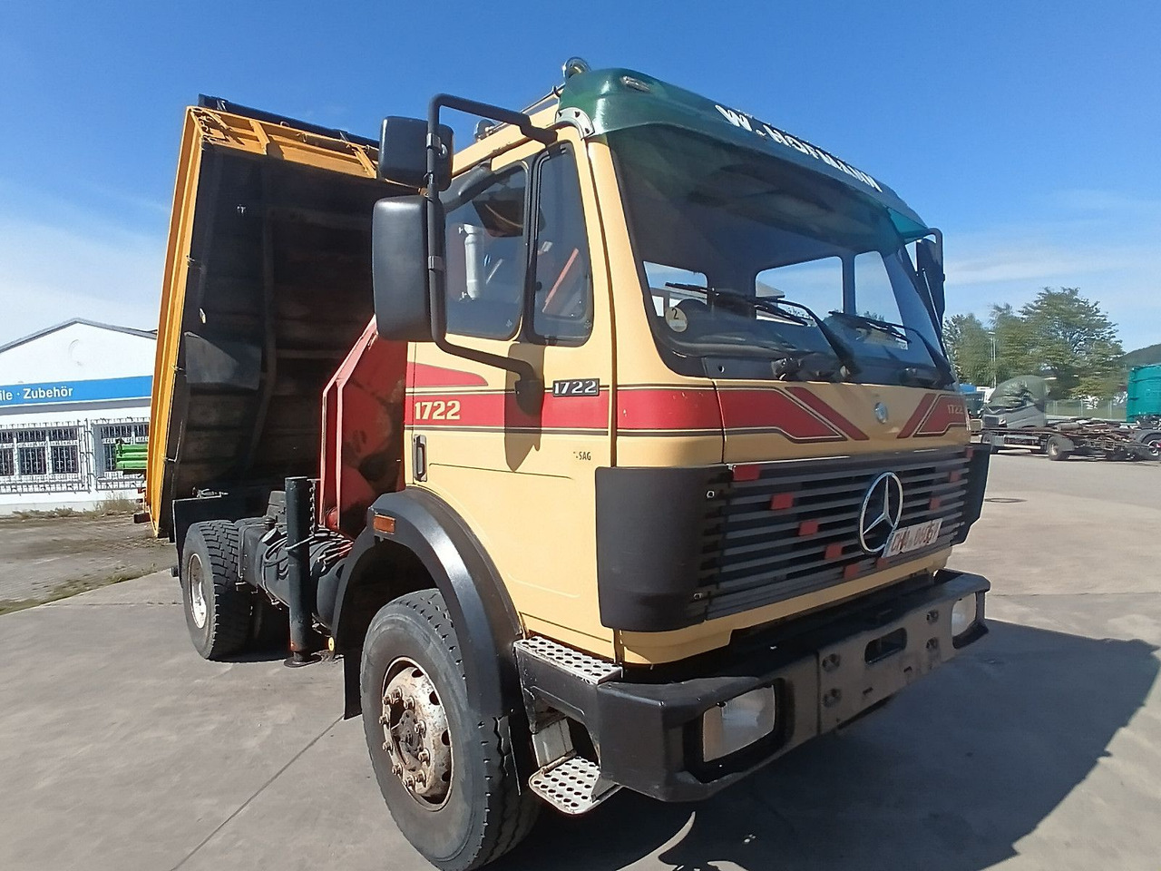 Mercedes-Benz SK 1722 AK 4x4 Blatt Schalter PalfingerPK10500A4 - מזהיר, משאית מנוף: תמונה 3 Mercedes-Benz SK 1722 AK 4x4 Blatt Schalter PalfingerPK10500A4 - מזהיר, משאית מנוף: תמונה 3