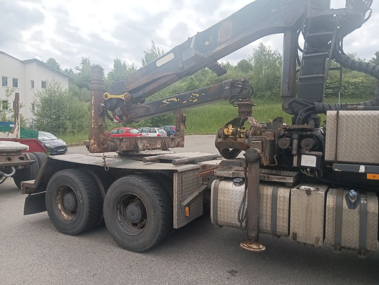 Palfinger EPSILON E250L82 Langholzkran+GLOGGER Aufbau+Anhä - משאית עץ, משאית מנוף: תמונה 2 Palfinger EPSILON E250L82 Langholzkran+GLOGGER Aufbau+Anhä - משאית עץ, משאית מנוף: תמונה 2