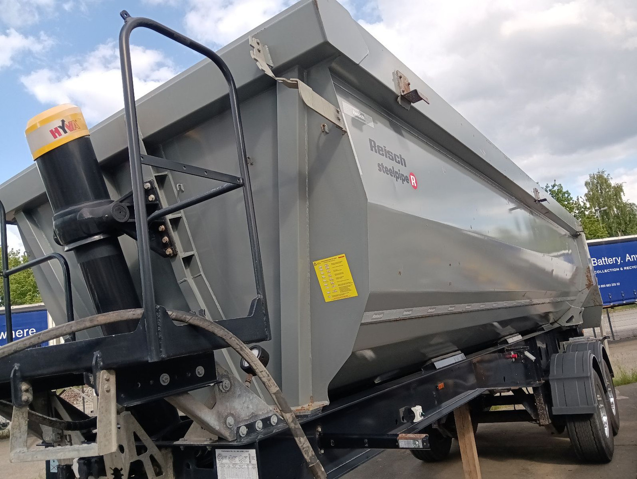 Reisch RHKS-2-SR07 25m3 2-A HARDOX ALCOA FullOption5,3t - סמיטריילר עם מזהיר: תמונה 1 Reisch RHKS-2-SR07 25m3 2-A HARDOX ALCOA FullOption5,3t - סמיטריילר עם מזהיר: תמונה 1