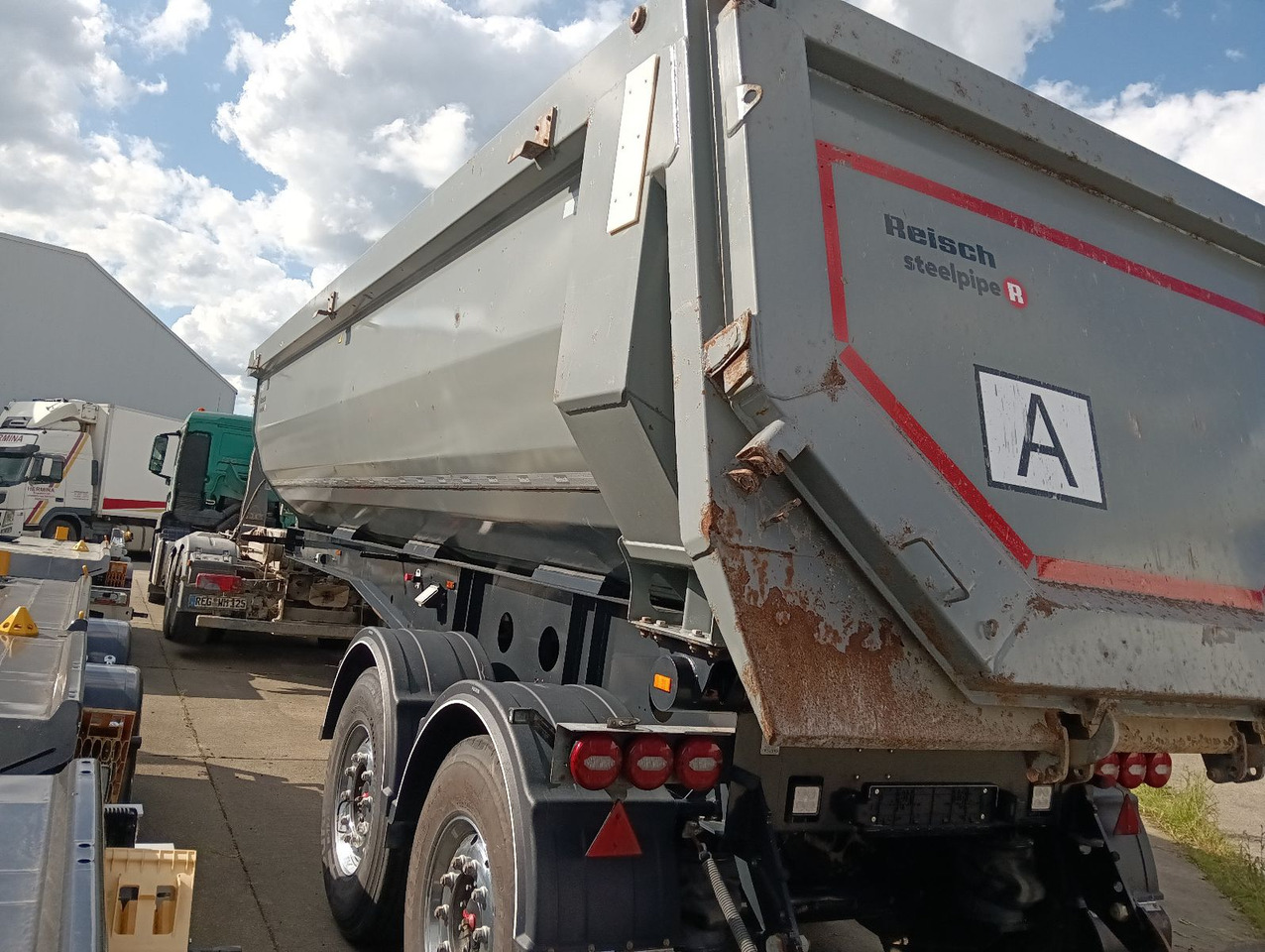 Reisch RHKS-2-SR07 25m3 2-A HARDOX ALCOA FullOption5,3t - סמיטריילר עם מזהיר: תמונה 5 Reisch RHKS-2-SR07 25m3 2-A HARDOX ALCOA FullOption5,3t - סמיטריילר עם מזהיר: תמונה 5