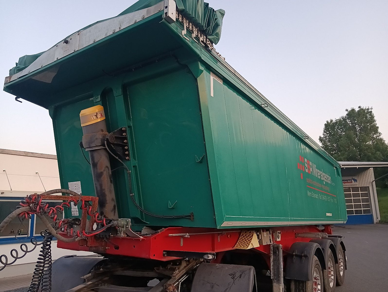 Schwarzmüller 3-A Alumulde ALCOA 27m3 SAF Lift 5,4t el.Verdeck - סמיטריילר עם מזהיר: תמונה 3 Schwarzmüller 3-A Alumulde ALCOA 27m3 SAF Lift 5,4t el.Verdeck - סמיטריילר עם מזהיר: תמונה 3