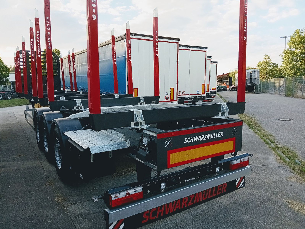 Schwarzmüller 3-A Rungensattel 8xRungSchemel 5800kg NEU sofort Schwarzmüller 3-A Rungensattel 8xRungSchemel 5800kg NEU sofort - סמיטריילר עץ: תמונה 5 Schwarzmüller 3-A Rungensattel 8xRungSchemel 5800kg NEU sofort Schwarzmüller 3-A Rungensattel 8xRungSchemel 5800kg NEU sofort - סמיטריילר עץ: תמונה 5