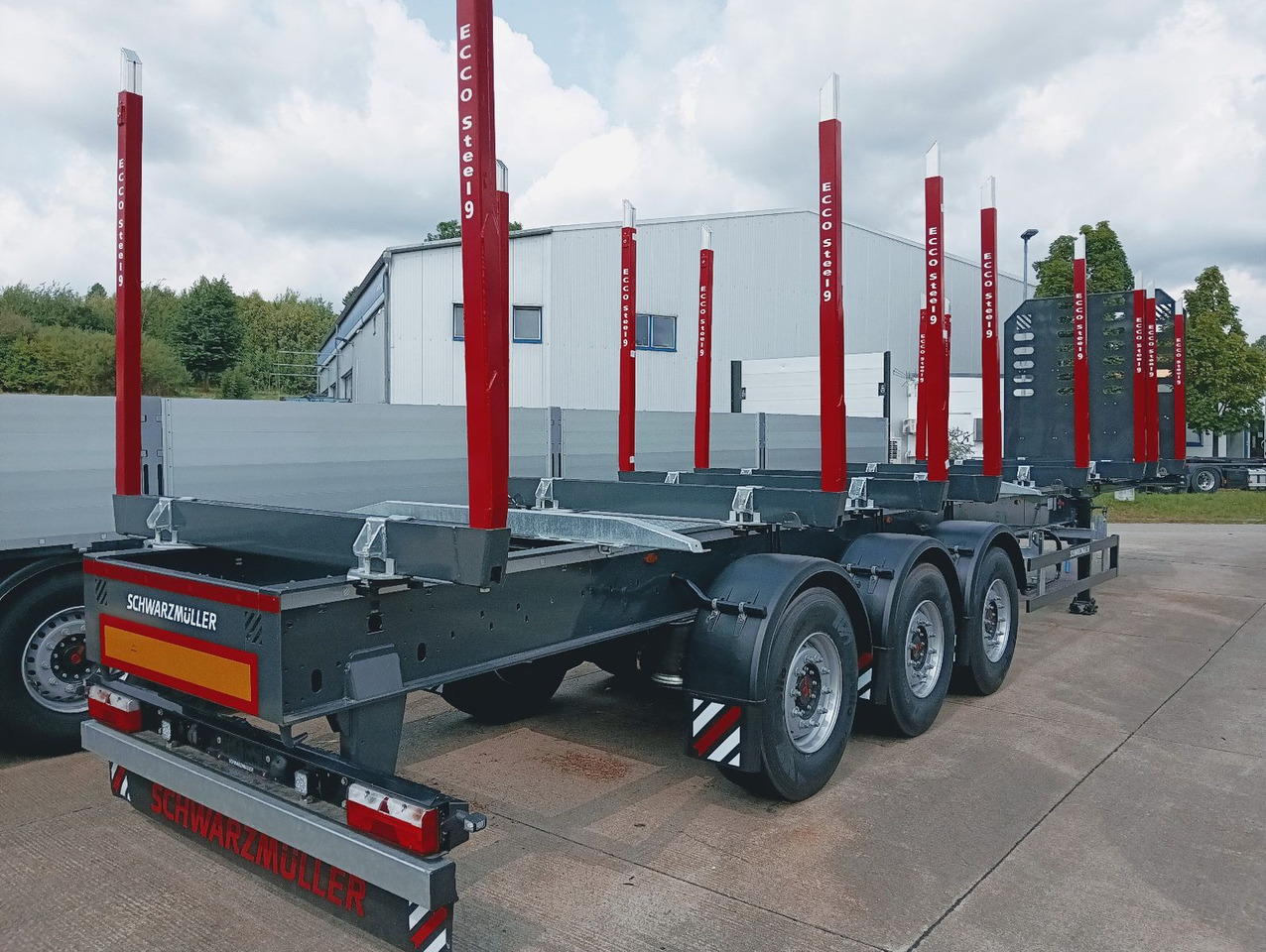 Schwarzmüller 3-A Rungensattel 8xRungSchemel 5800kg NEU sofort Schwarzmüller 3-A Rungensattel 8xRungSchemel 5800kg NEU sofort - סמיטריילר עץ: תמונה 2 Schwarzmüller 3-A Rungensattel 8xRungSchemel 5800kg NEU sofort Schwarzmüller 3-A Rungensattel 8xRungSchemel 5800kg NEU sofort - סמיטריילר עץ: תמונה 2