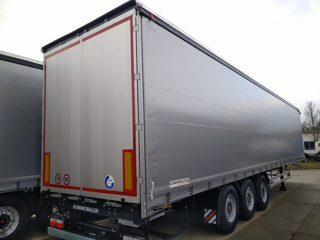 Schwarzmüller PowerLine LIFT/LENKACHSE HUBDACH 5880kg NEU - סמיטריילר עם וילונות צד: תמונה 2 Schwarzmüller PowerLine LIFT/LENKACHSE HUBDACH 5880kg NEU - סמיטריילר עם וילונות צד: תמונה 2