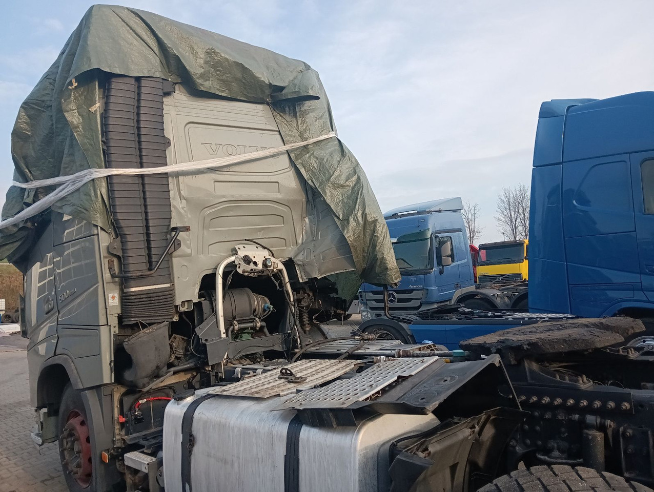 הַחכָּרָה  Volvo FH 500 Globe CRAWLER Hydr.,Luft/Luft Motor läuft Volvo FH 500 Globe CRAWLER Hydr.,Luft/Luft Motor läuft: תמונה 27