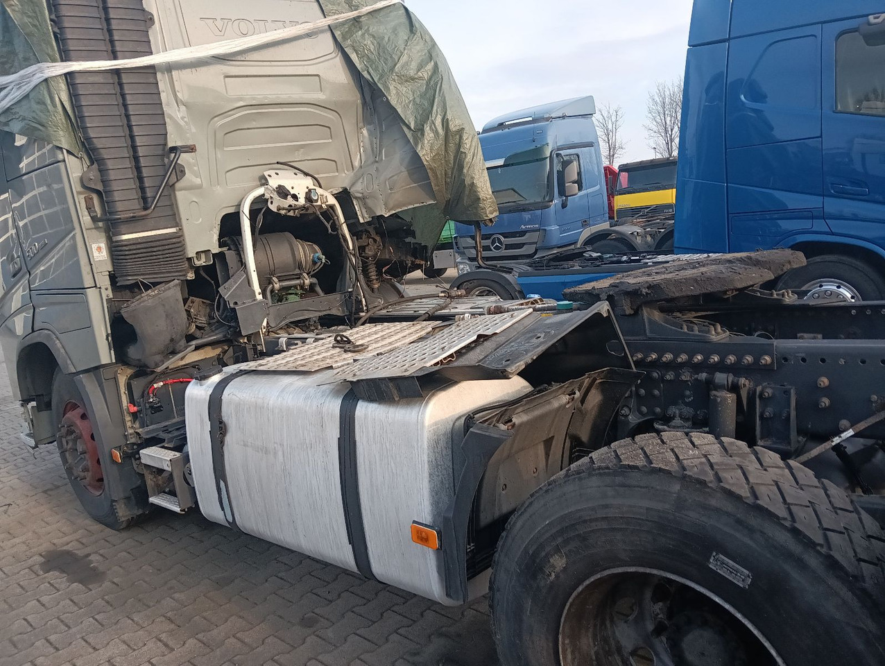 הַחכָּרָה  Volvo FH 500 Globe CRAWLER Hydr.,Luft/Luft Motor läuft Volvo FH 500 Globe CRAWLER Hydr.,Luft/Luft Motor läuft: תמונה 25