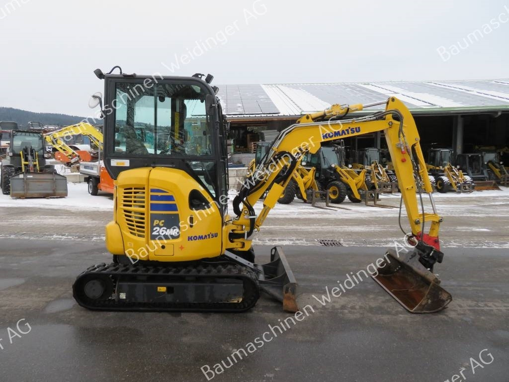 Komatsu PC 26 MR-5 - מיני מחפר: תמונה 2 Komatsu PC 26 MR-5 - מיני מחפר: תמונה 2