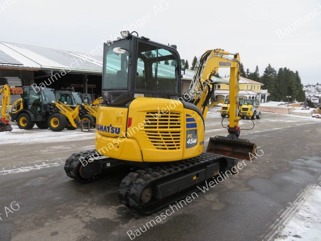 Komatsu PC 45 MR-5 - מיני מחפר: תמונה 3 Komatsu PC 45 MR-5 - מיני מחפר: תמונה 3