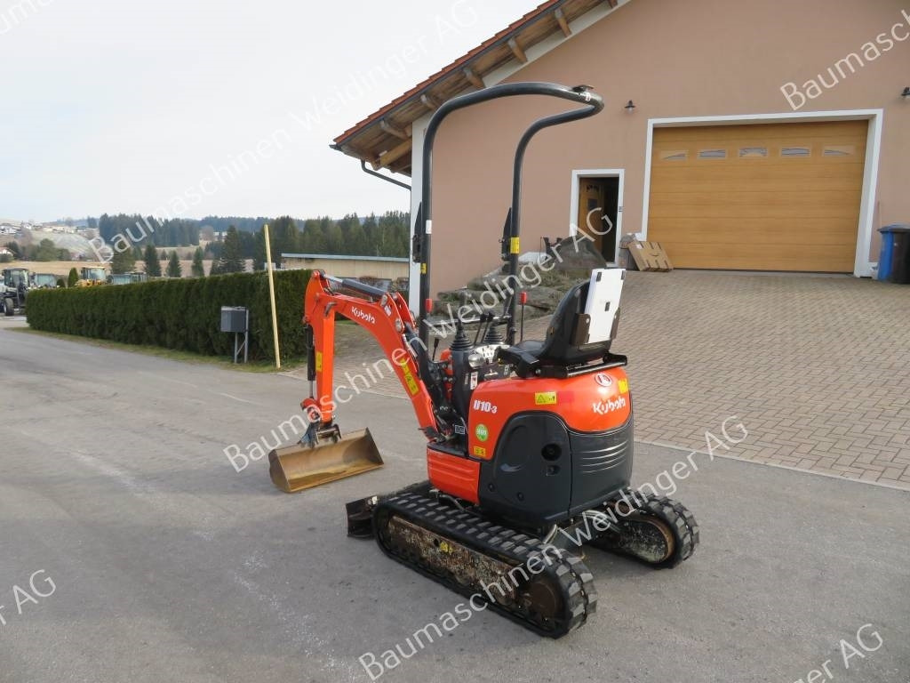 Kubota U 10-3 - מיני מחפר: תמונה 5 Kubota U 10-3 - מיני מחפר: תמונה 5