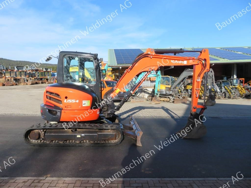Kubota U 55-4 - מיני מחפר: תמונה 2 Kubota U 55-4 - מיני מחפר: תמונה 2