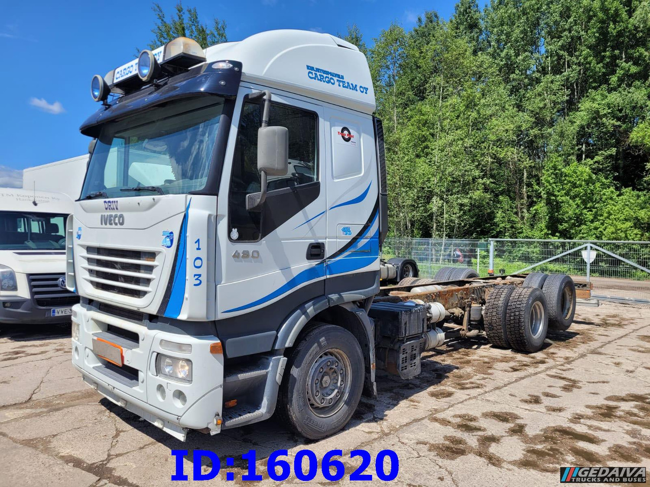 IVECO Stralis 480 6x2 Manual - משאית עם שלדת תא: תמונה 1 IVECO Stralis 480 6x2 Manual - משאית עם שלדת תא: תמונה 1