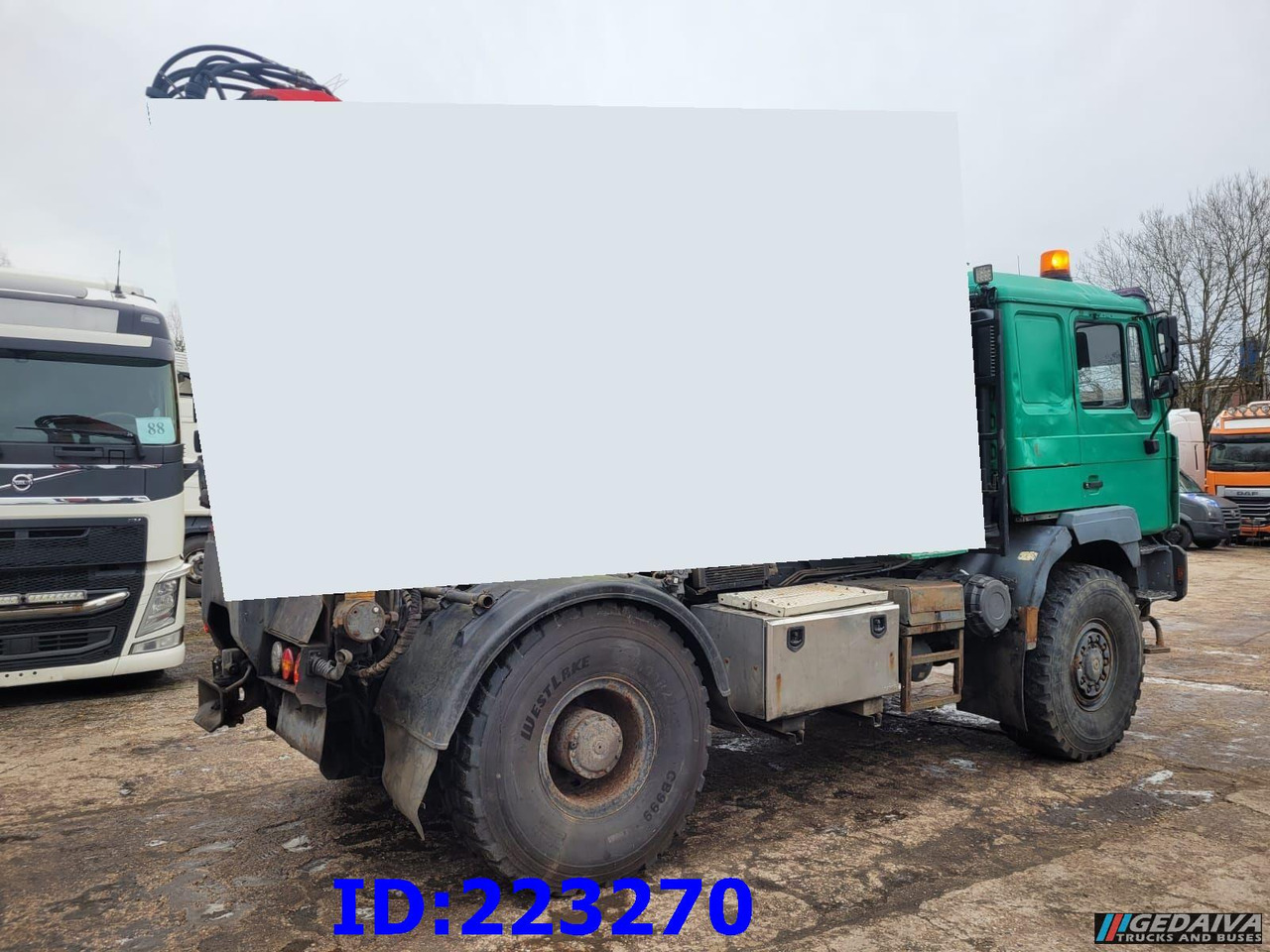 MAN 18.410 4x4 - משאית עם שלדת תא: תמונה 5 MAN 18.410 4x4 - משאית עם שלדת תא: תמונה 5