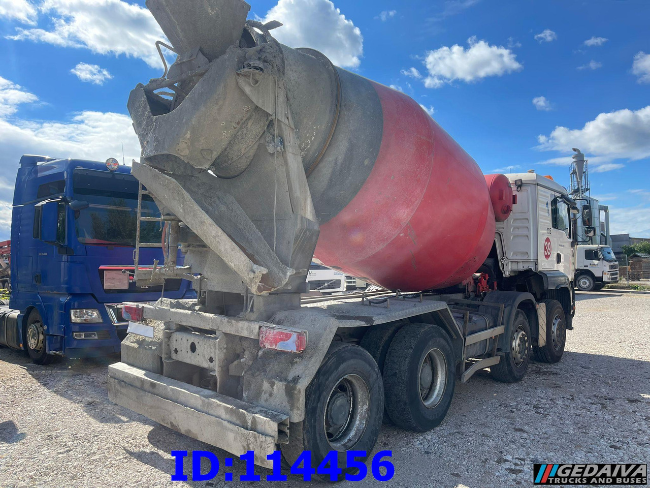 MAN TGA 35.480 8X4 8m3 Manual - משאית מערבלת בטון: תמונה 4 MAN TGA 35.480 8X4 8m3 Manual - משאית מערבלת בטון: תמונה 4