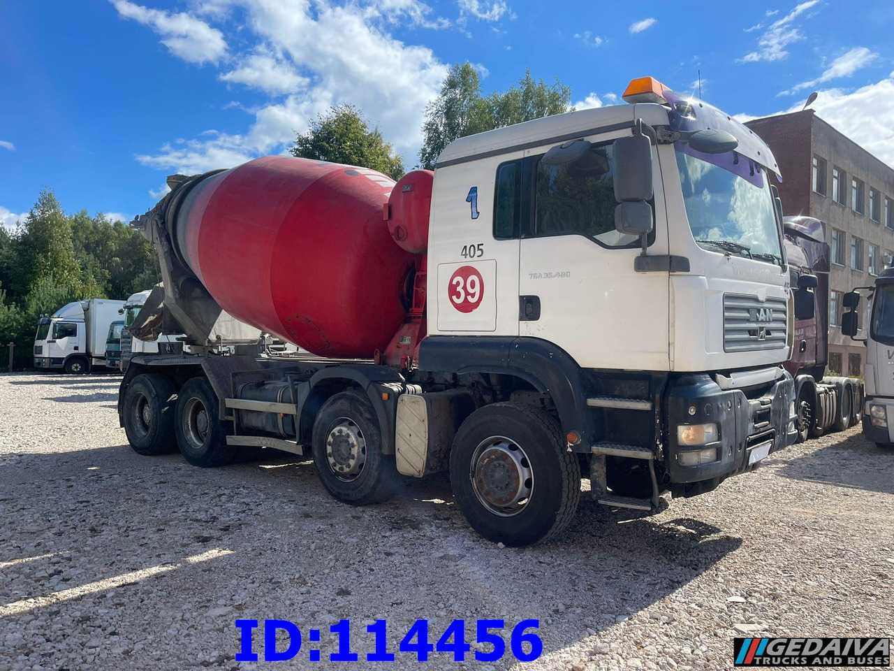 MAN TGA 35.480 8X4 8m3 Manual - משאית מערבלת בטון: תמונה 2 MAN TGA 35.480 8X4 8m3 Manual - משאית מערבלת בטון: תמונה 2