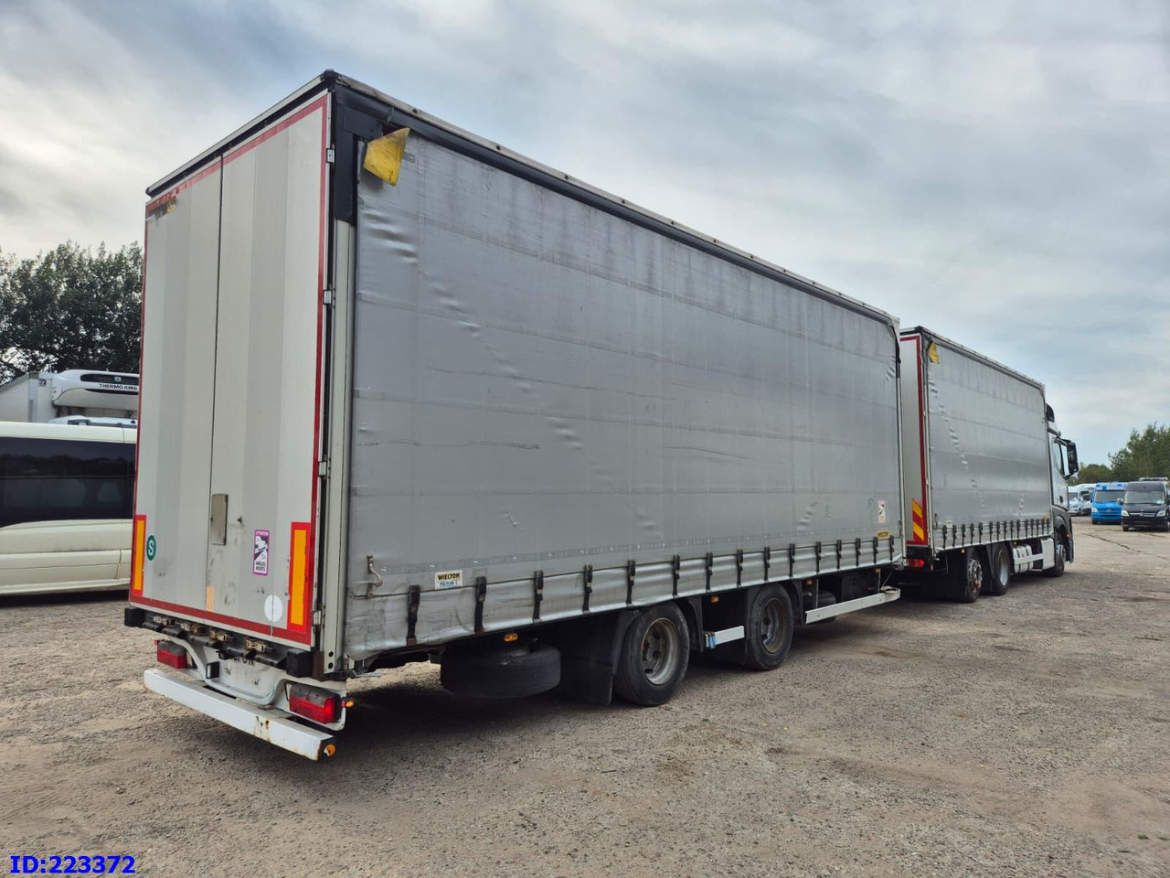 MERCEDES-BENZ Actros 2542 6x2 Euro6 + Wielton trailer - משאית וילונות צד: תמונה 5 MERCEDES-BENZ Actros 2542 6x2 Euro6 + Wielton trailer - משאית וילונות צד: תמונה 5