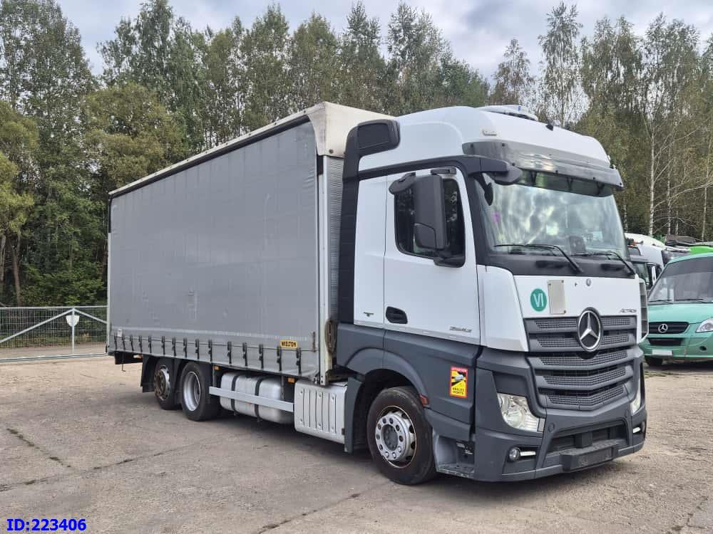 MERCEDES-BENZ Actros 2542 6x2 Euro6 - משאית וילונות צד: תמונה 4 MERCEDES-BENZ Actros 2542 6x2 Euro6 - משאית וילונות צד: תמונה 4