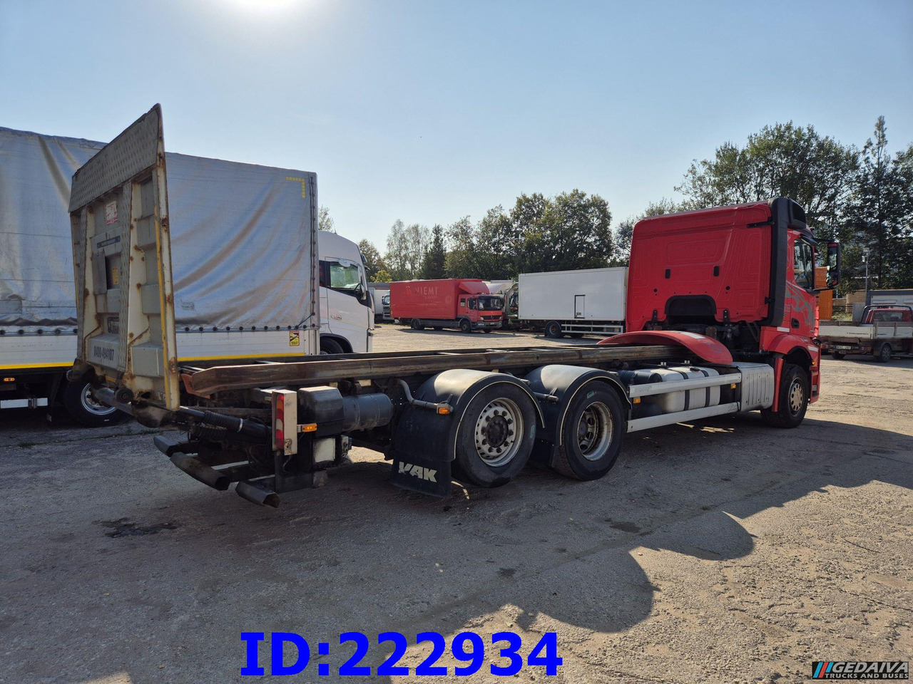 MERCEDES-BENZ Actros 2545 6x2 Euro5 - משאית עם שלדת תא: תמונה 5 MERCEDES-BENZ Actros 2545 6x2 Euro5 - משאית עם שלדת תא: תמונה 5